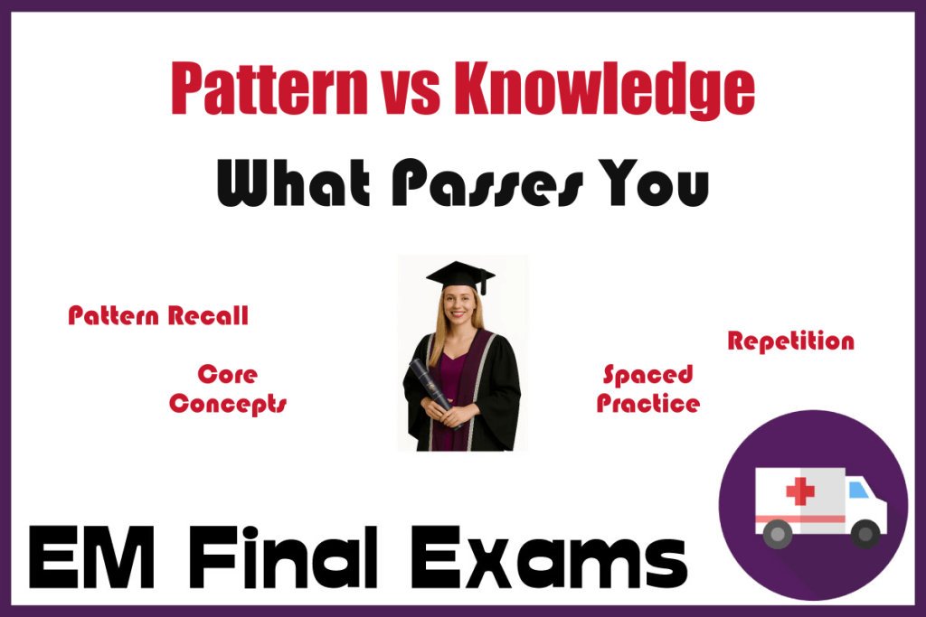 Pattern Recognition vs Knowledge What Actually Passes You