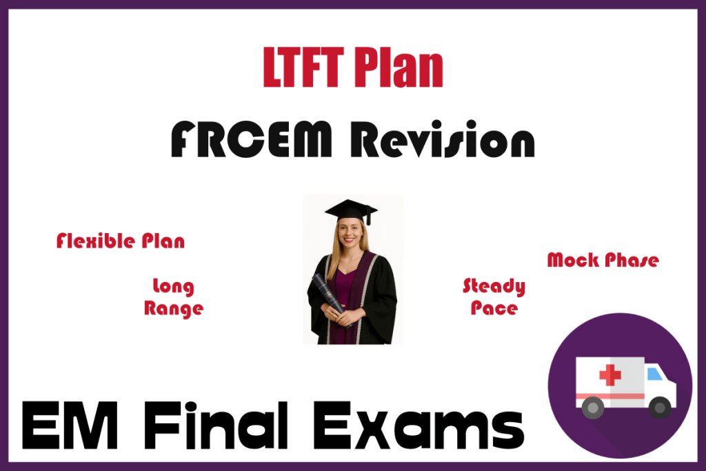 FRCEM Revision Plan for LTFT Trainees