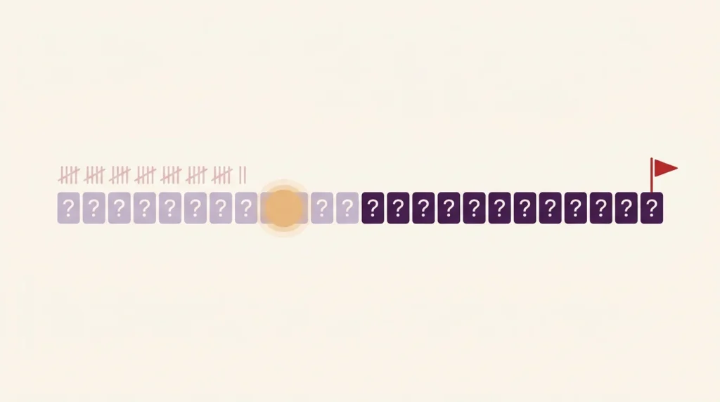 FRCEM practice question volume progress bar illustration