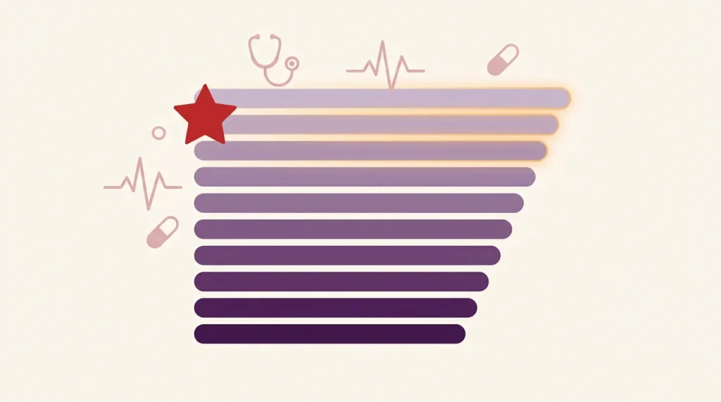 Top high-yield FRCEM SBA topics ranked list illustration